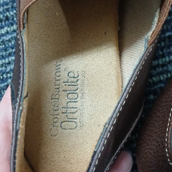Croft & Barrow Brown Ortholite Ankle Boots Sz 8 - Picture 5 of 6